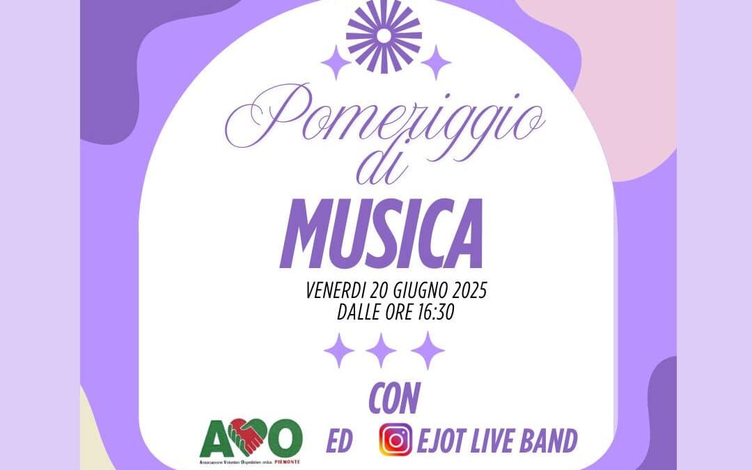 Pomeriggio di Musica 20/06/2025
