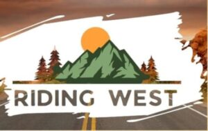 logo riding west