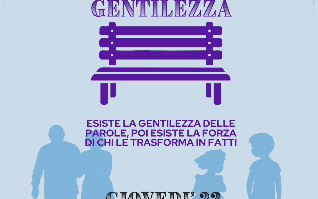 Inaugurazione Panchina della Gentilezza